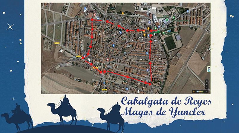 Yuncler recibe a los Reyes Magos