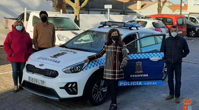 Esquivias incorpora un nuevo vehículo para la Policía Local, recién recuperada