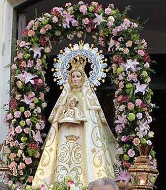 Salida de la Virgen de la Vega