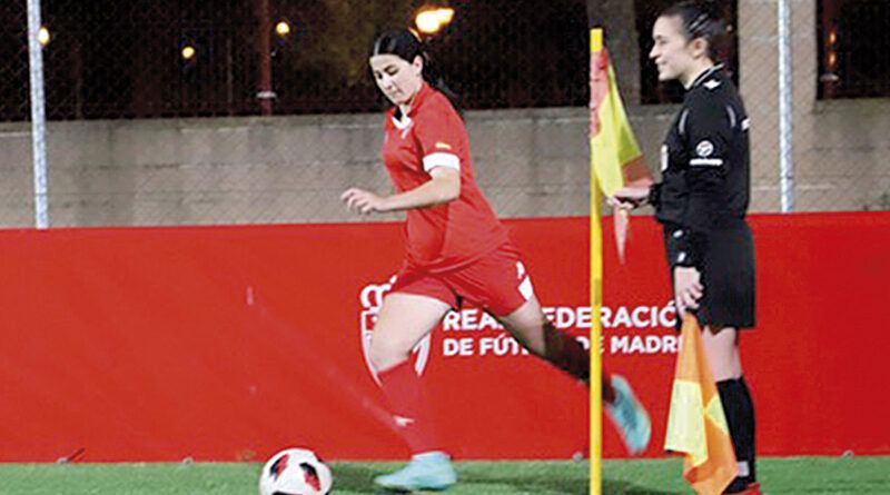 Sofía fútbol, vecina de Borox