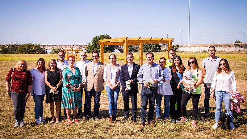 Foto de Familia paraje natural soto de jembleque