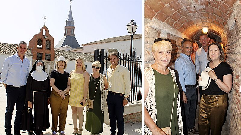 Visita Marta Rivera a Cubas de la Sagra