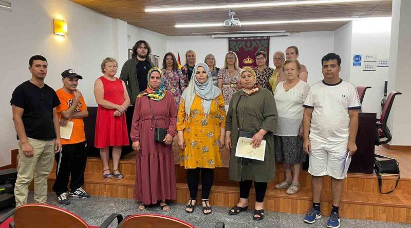 Clausura de los cursos de Educación de Adultos 2021/2022 de Bargas