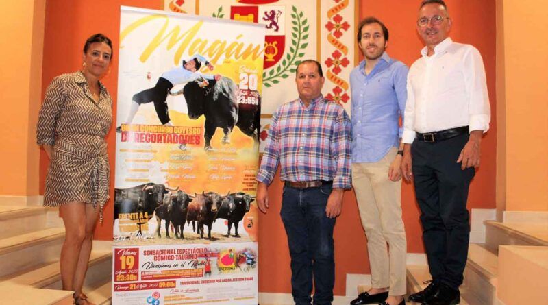 Gran festival taurino para recuperar las tradicionales fiestas de Magán