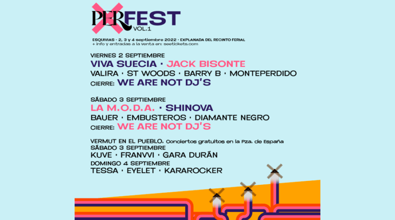 El I Perfest inundará de música Esquivias del 2 al 4 de septiembre