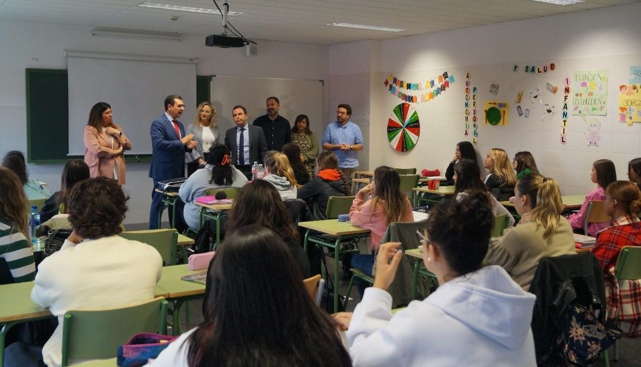 Visita al aula del Grado Superior de Educ Infantil IES Margarita Salas