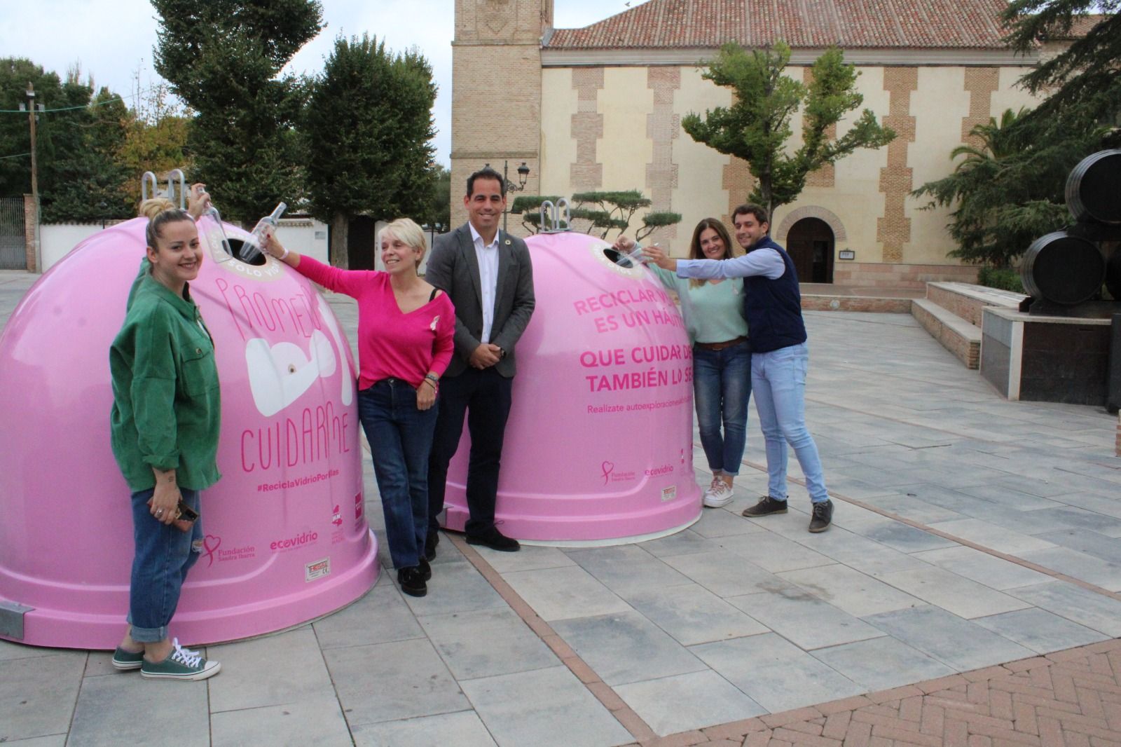 Campaña Ecovidrio-Cáncer de mama Cubas de la Sagra