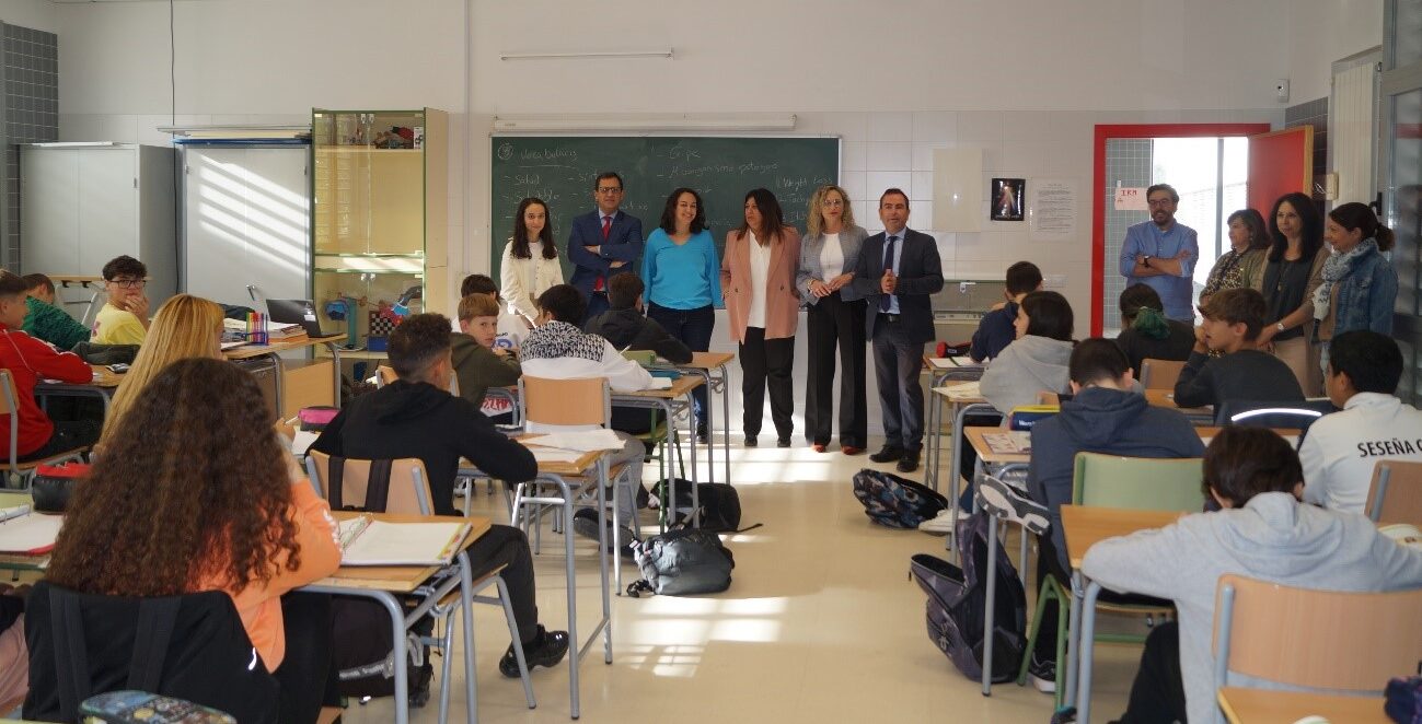 Visita al aula bilingüe IES Margarita Salas