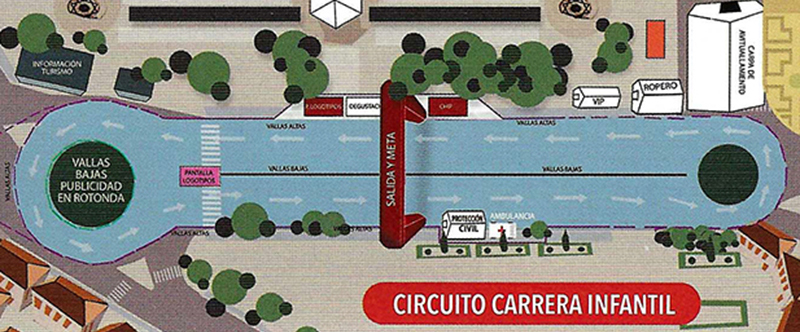 Circuito infantil San Silvestre Toledana