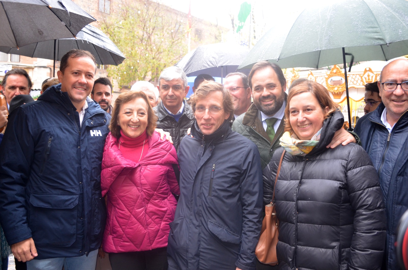 encuentro de alcaldes de Toledo paco nuñez martinez almeida carlos velazquez Guadamur Sagrario Gutiérrez Mocejón Conchi Cedillo