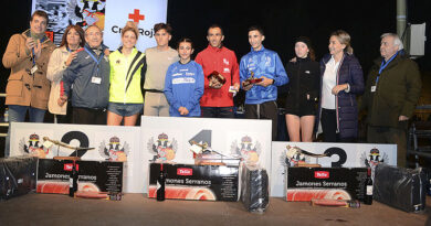 San Silvestre Toledana. Entrega de premios