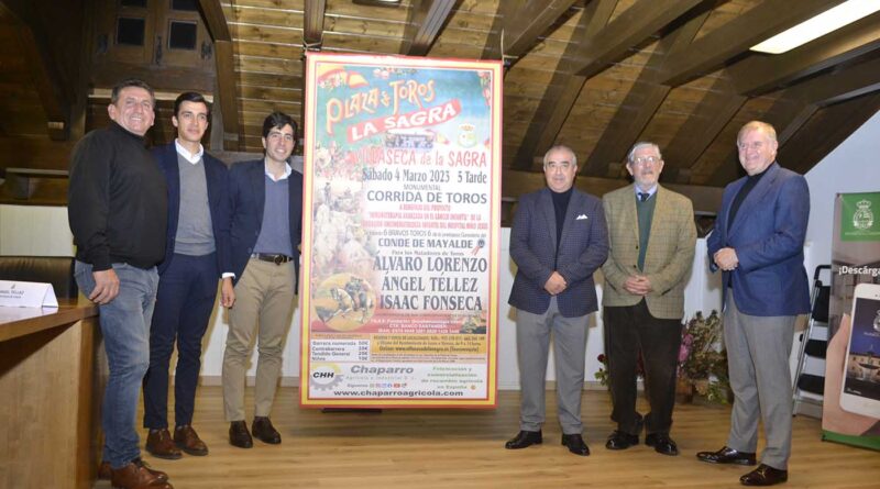 Villaseca presenta el cartel de la Corrida X Aniversario a favor de la Fundación Oncohematologia Infantil del Hospital Niño Jesús de Madrid.