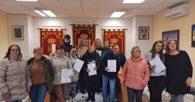 Alameda clausura el VIII curso de Actividades Auxiliares de Almacén