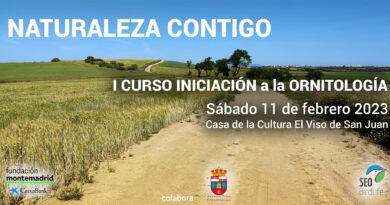 I Curso de Iniciación a la Ornitología en La Sagra en El Viso de San Juan