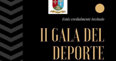 Cartel II Gala del deporte de Yeles