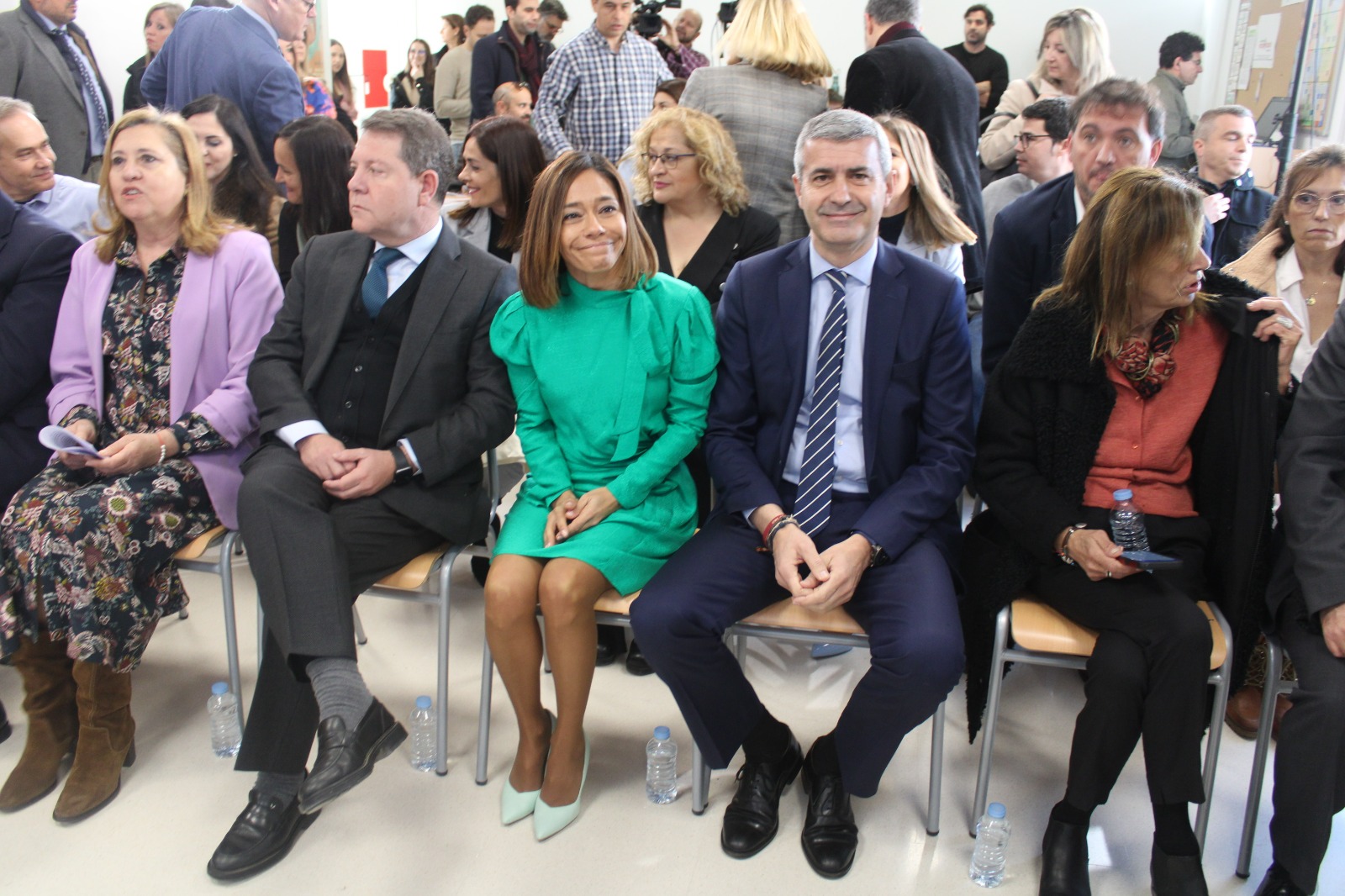 Inauguración de la 2ª fase del IESO Olías del Rey. El instituto ha generado pueblo y es un eje vertebrador del municipio