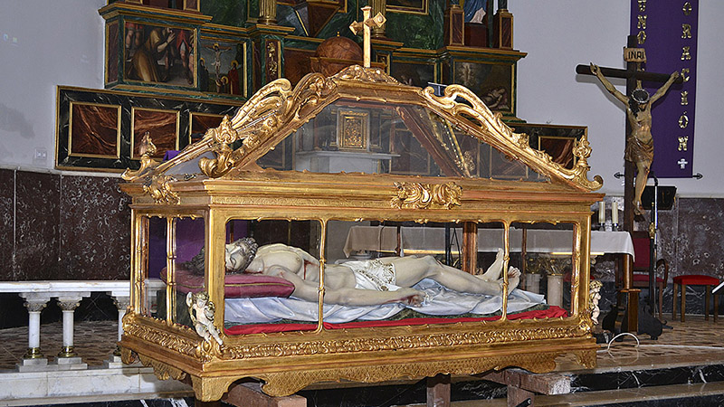 Arca del Santo Sepulcro de la iglesia de Carranque