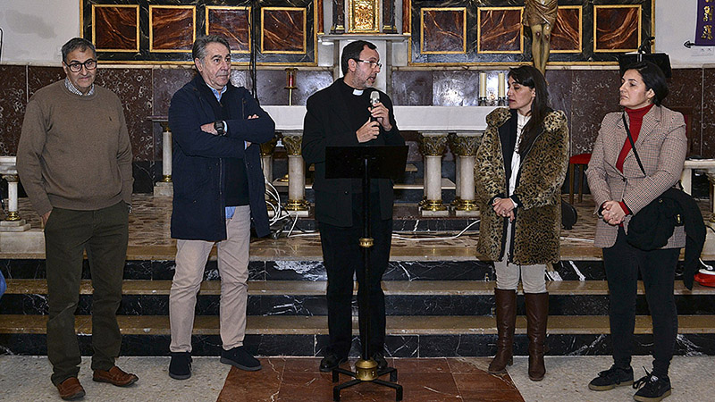 Despedida del evento de presentación del Retablo Mayor de la Iglesia de Carranque