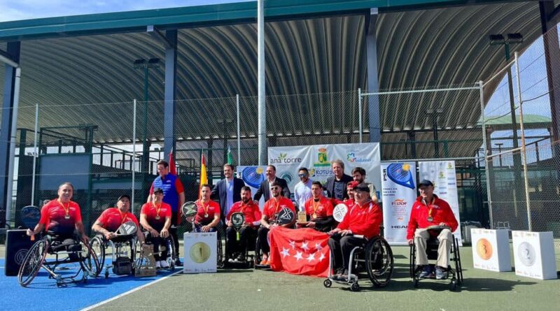 Serranillos celebra el V Campeonato de España de Padel de Selecciones Autonómicas