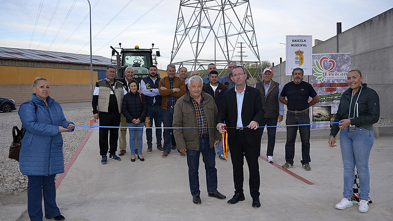 Inaugurada la Báscula Municipal en Numancia de la Sagra