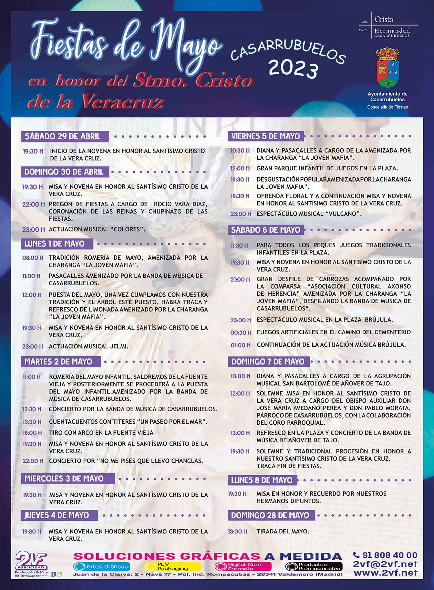 Casarrubuelos Fiestas-Mayo-2023_Programa-actividades-1