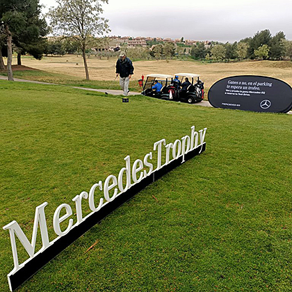 Golf mercedestrophy