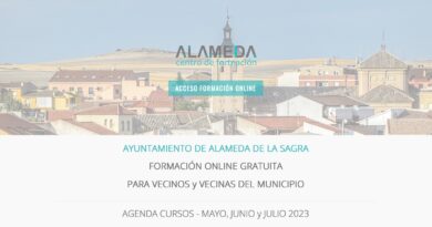 La plataforma de formación on-line de Alameda de la Sagra, una formación para generar oportunidades.