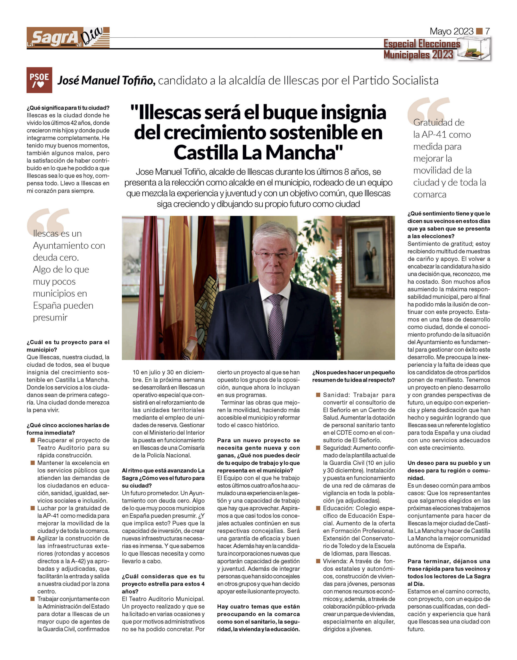 Candidatos a las elecciones municipales mayo 2023