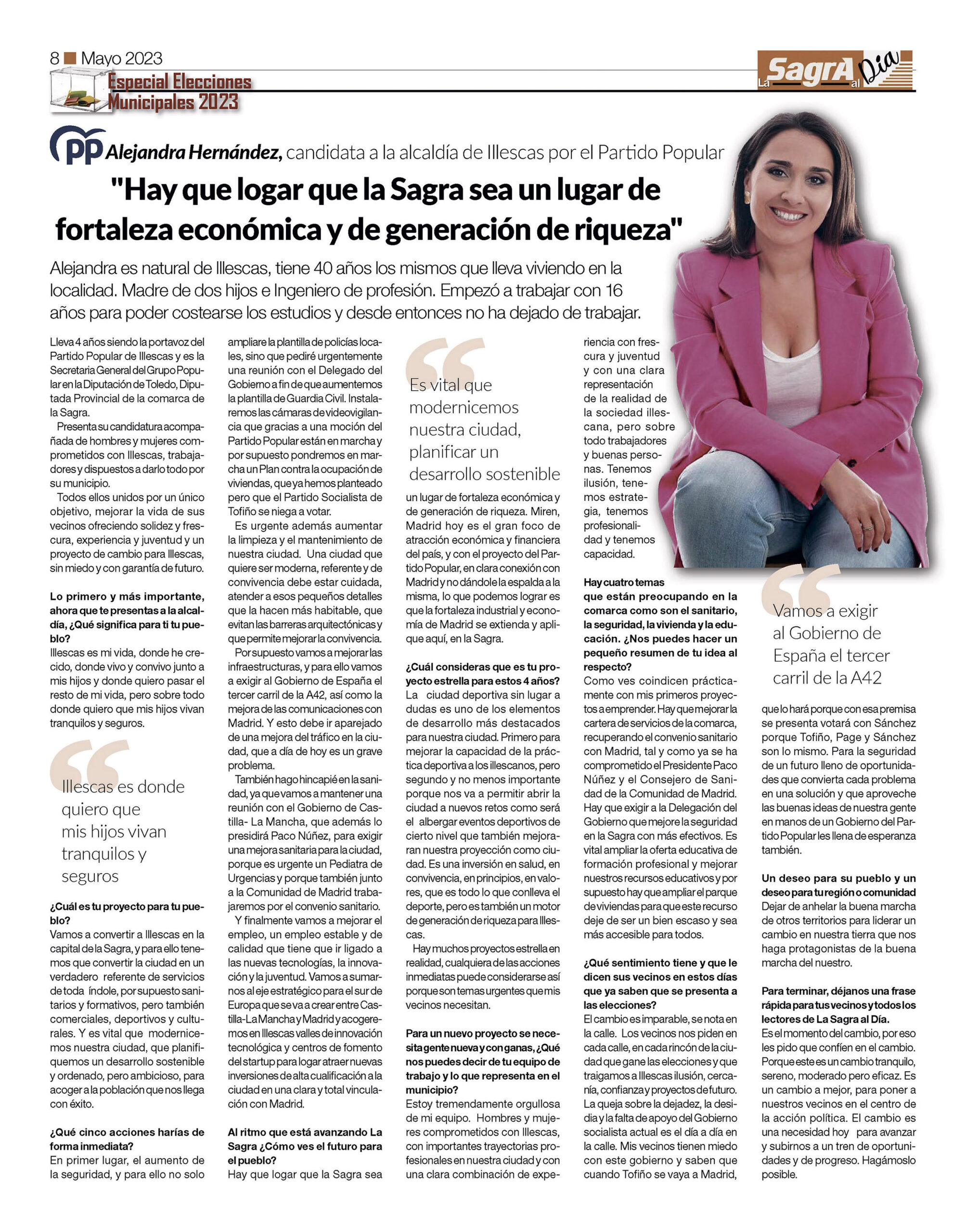 Candidatos a las elecciones municipales mayo 2023