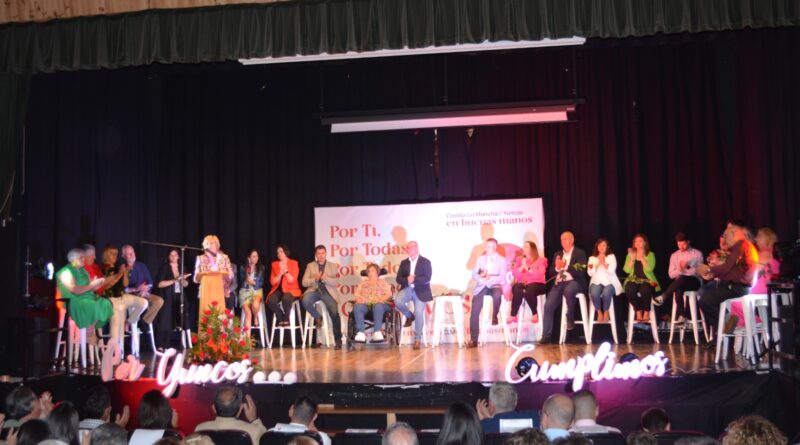 Presentacion Candidatura PSOE a la alcaldía de Yuncos