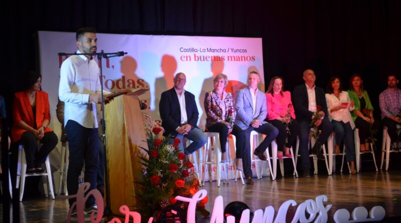 Presentacion Candidatura PSOE a la alcaldía de Yuncos