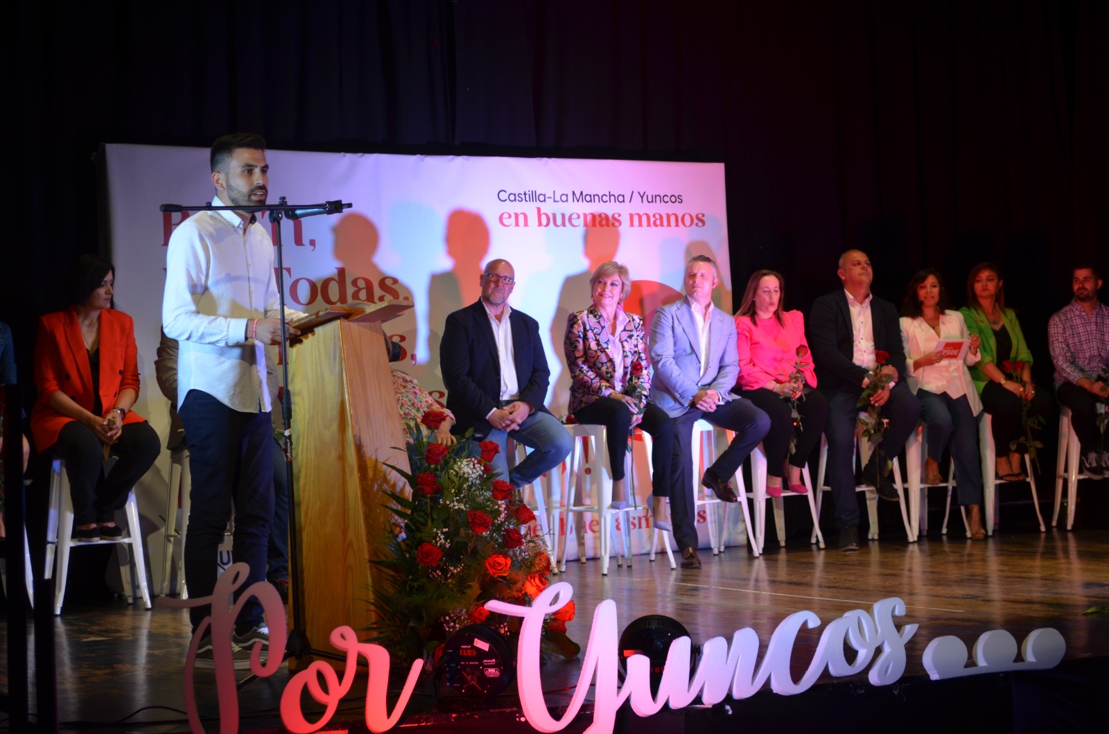 Presentacion Candidatura PSOE a la alcaldía de Yuncos