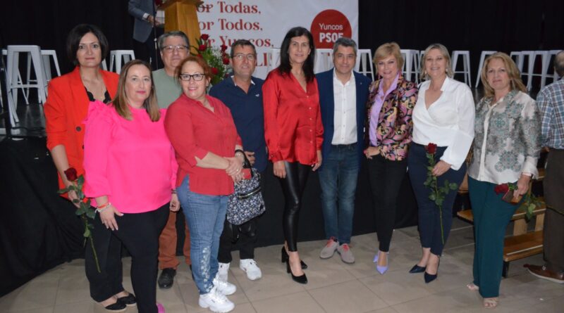 Presentacion Candidatura PSOE a la alcaldía de Yuncos