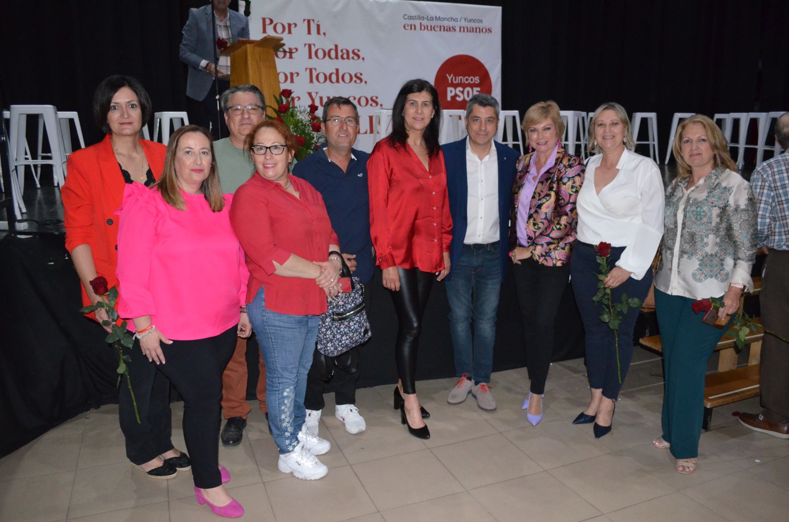 Presentacion Candidatura PSOE a la alcaldía de Yuncos