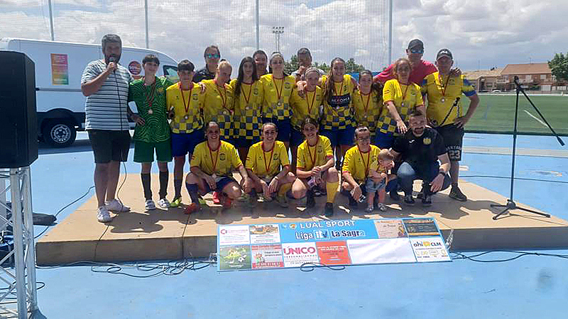 CLUB DEPORTIVO FÉMINAS YUNCOS A, SUBCAMPEONAS DE COPA