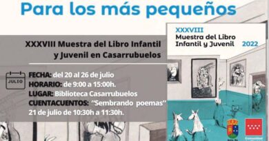 XXXVIII Muestra del Libro Infantil y Juvenil en Casarrubuelos…