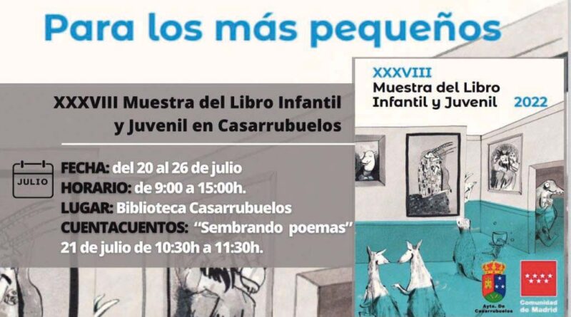 XXXVIII Muestra del Libro Infantil y Juvenil en Casarrubuelos…