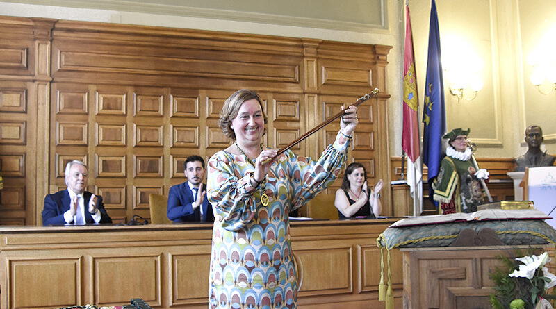 Conchi Cedillo Tardío, nueva presidenta de la diputación de toledo