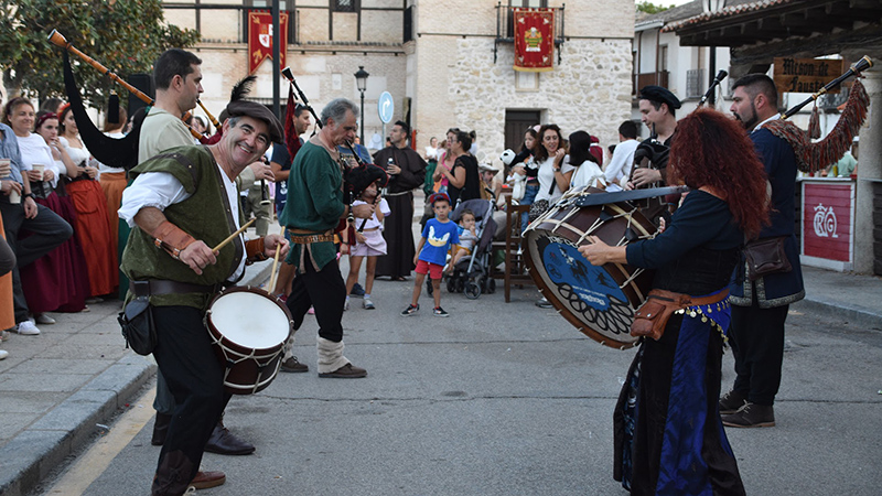 llegada de los comuneros a VIllaseca