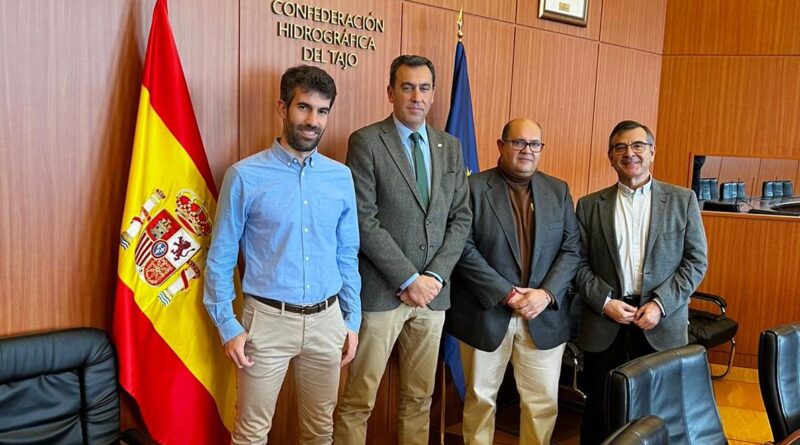 Villaluenga arranca compromisos a la Confederación Hidrográfica del Tajo