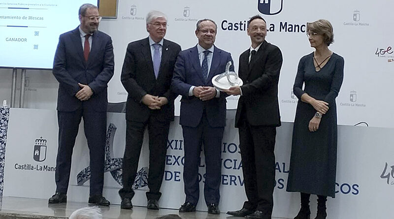El Ayuntamiento de Illescas ha sido premiado por la junta