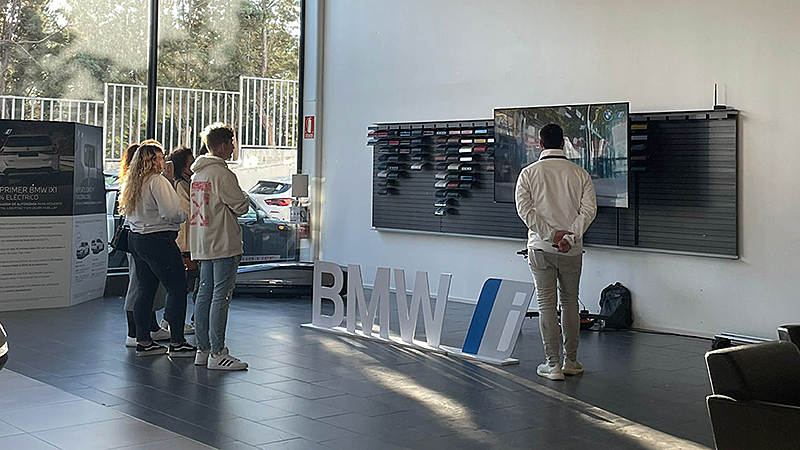 Jornada BMW iX1 en Adler Motor