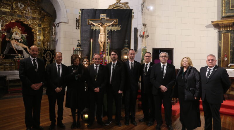 Cedillo y Fernández-Marcote se incorporan a la Cofradía de la Santa Caridad. La presidenta de la Diputación Provincial de Toledo y el Canónigo Prefecto de Liturgia de la Catedral de Toledo y Delegado Episcopal de Cáritas Diocesana de Toledo se incorporan respectivamente como miembro honorífico y hermano ordinario excusado de la Antigua, Ilustre y Real Cofradía de la Santa Caridad.