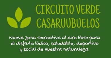 Nuevo Circuito verde de Casarrubuelos, un área recreativa abierta a la naturaleza para el disfrute lúdico, saludable, deportivo y social