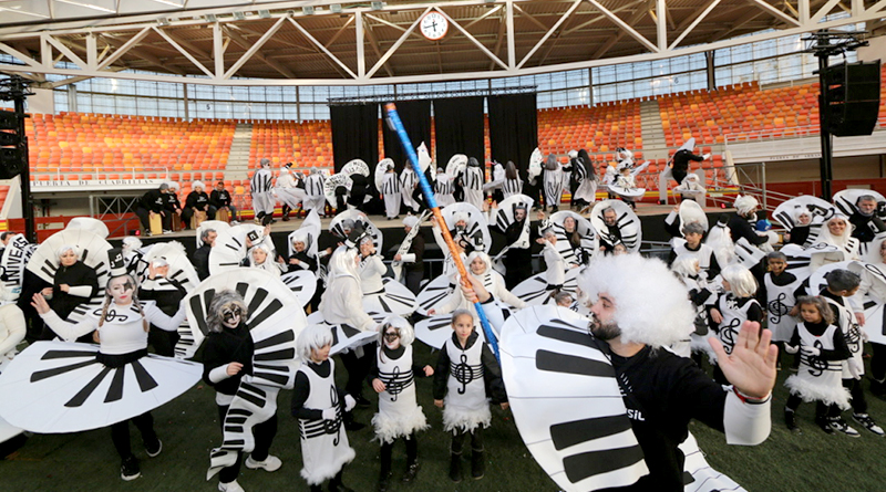 magia hecha muñecos en el carnaval de Illescas