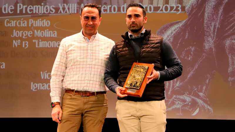 Adrián Navarrete mejor picador Alfarero de Oro 2023