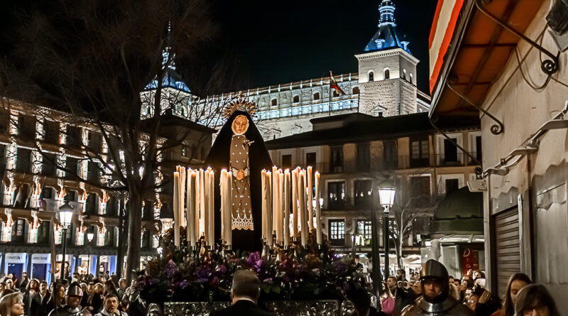 Virgen de la Soledad Semana Santa toledana