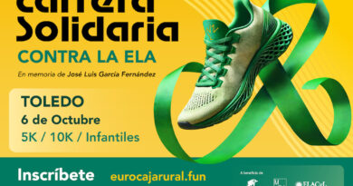 La Carrera Solidaria contra la ELA de Fundación Eurocaja Rural vestirá de verde el 6 de octubre las calles de Toledo