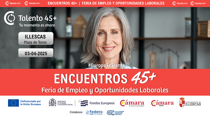 Feria del empleo Illescas +45