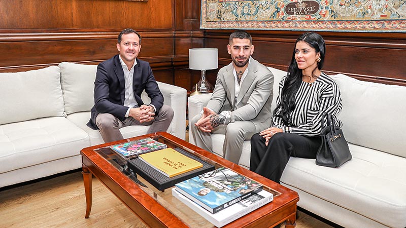 Visita Ilia Topuria 1.25-03-25